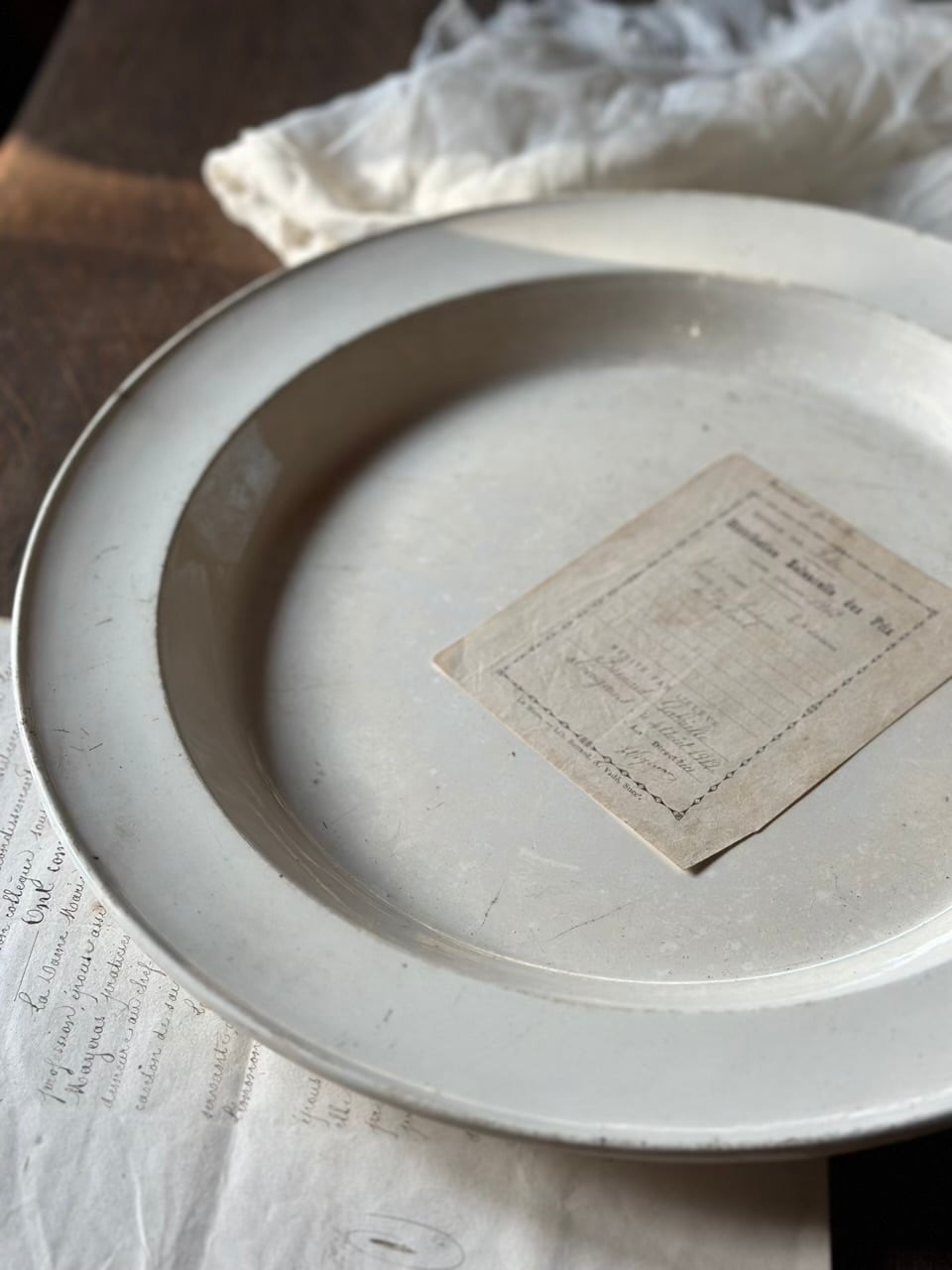 皿 | Brocante de La Cocotte （フランスアンティーク・ドライフラワー