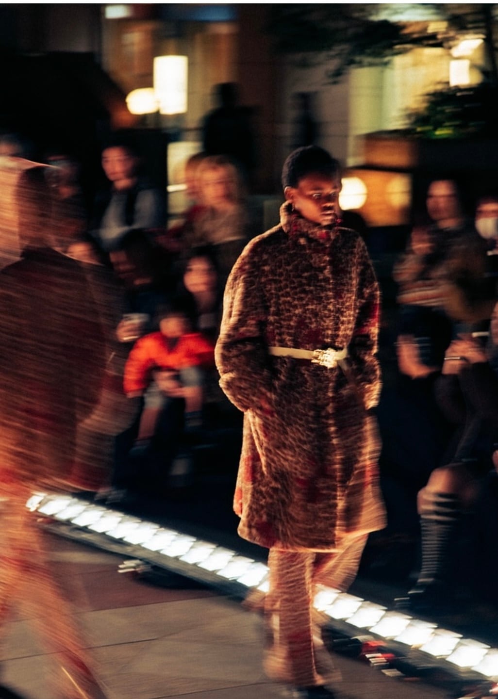 FUMIETANAKA leopard boa coat | AAR