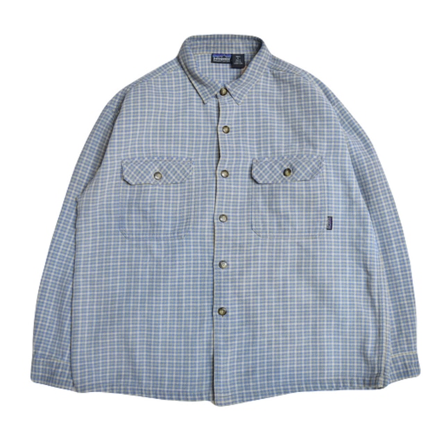 USED 90s patagonia Heavy Flannel Shirt -Medium 02508
