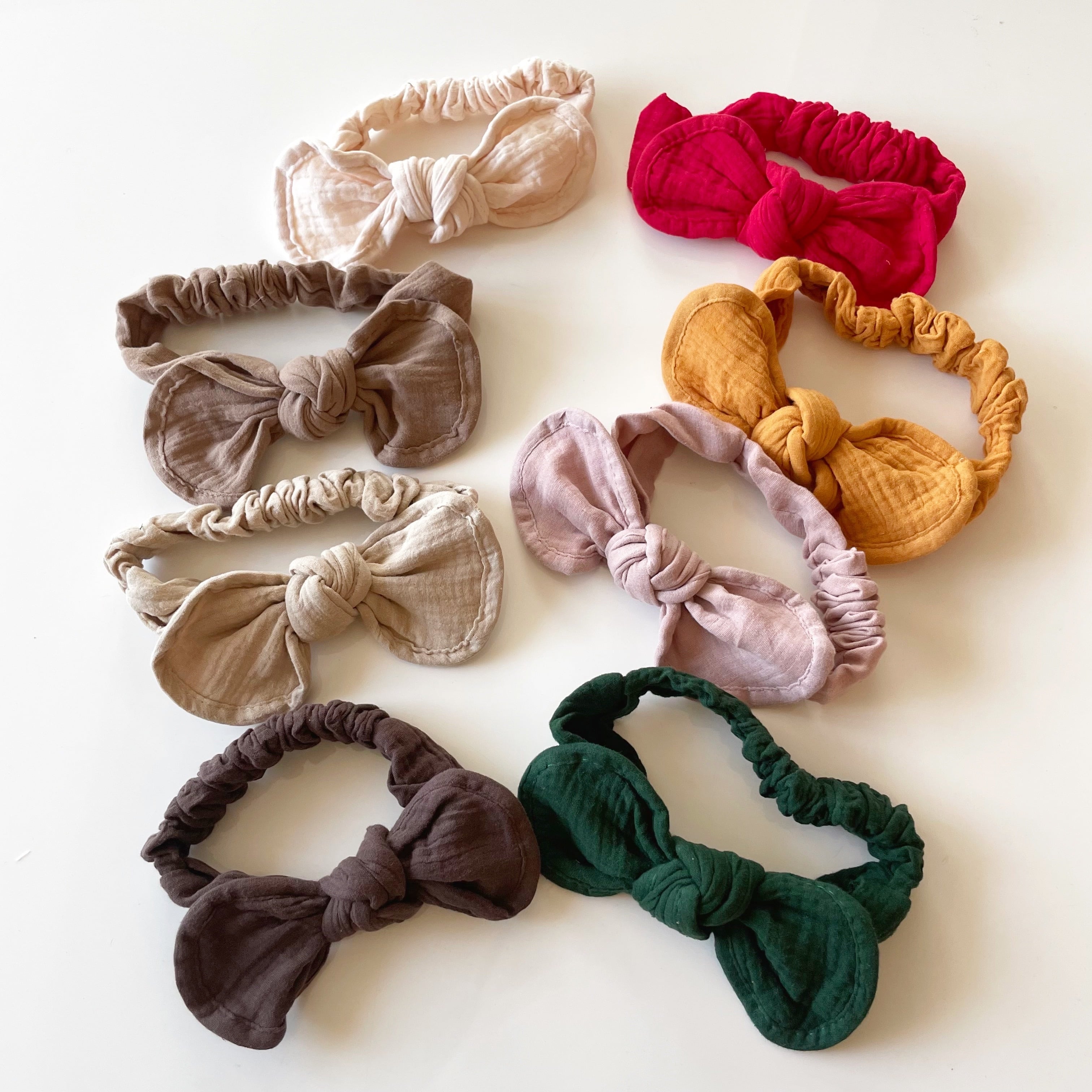 即納】ナチュラルガーゼヘアバンド | TAMSmuu