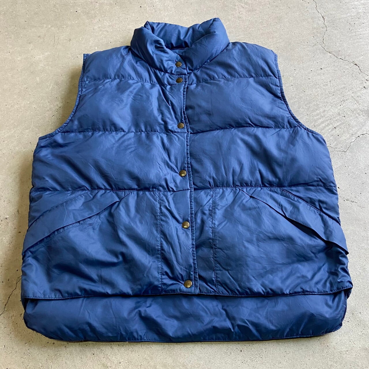 80年代 ビンテージ L.L.Bean エルエルビーン ダウンベスト メンズL相当 古着 80s ヴィンテージ ブルー  青色【アウトドアジャケット】【SS2201-30】 | cave 古着屋【公式】古着通販サイト