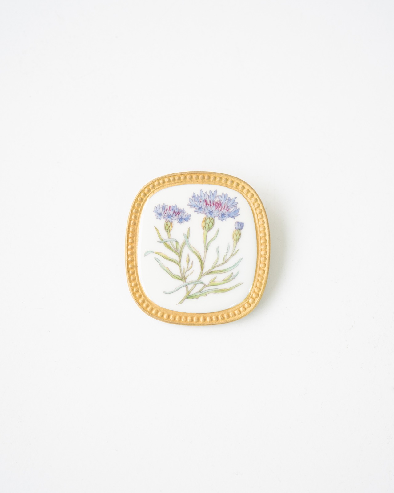 〈Georg Jensen × Royal Copenhagen〉Flora Danica Brooch