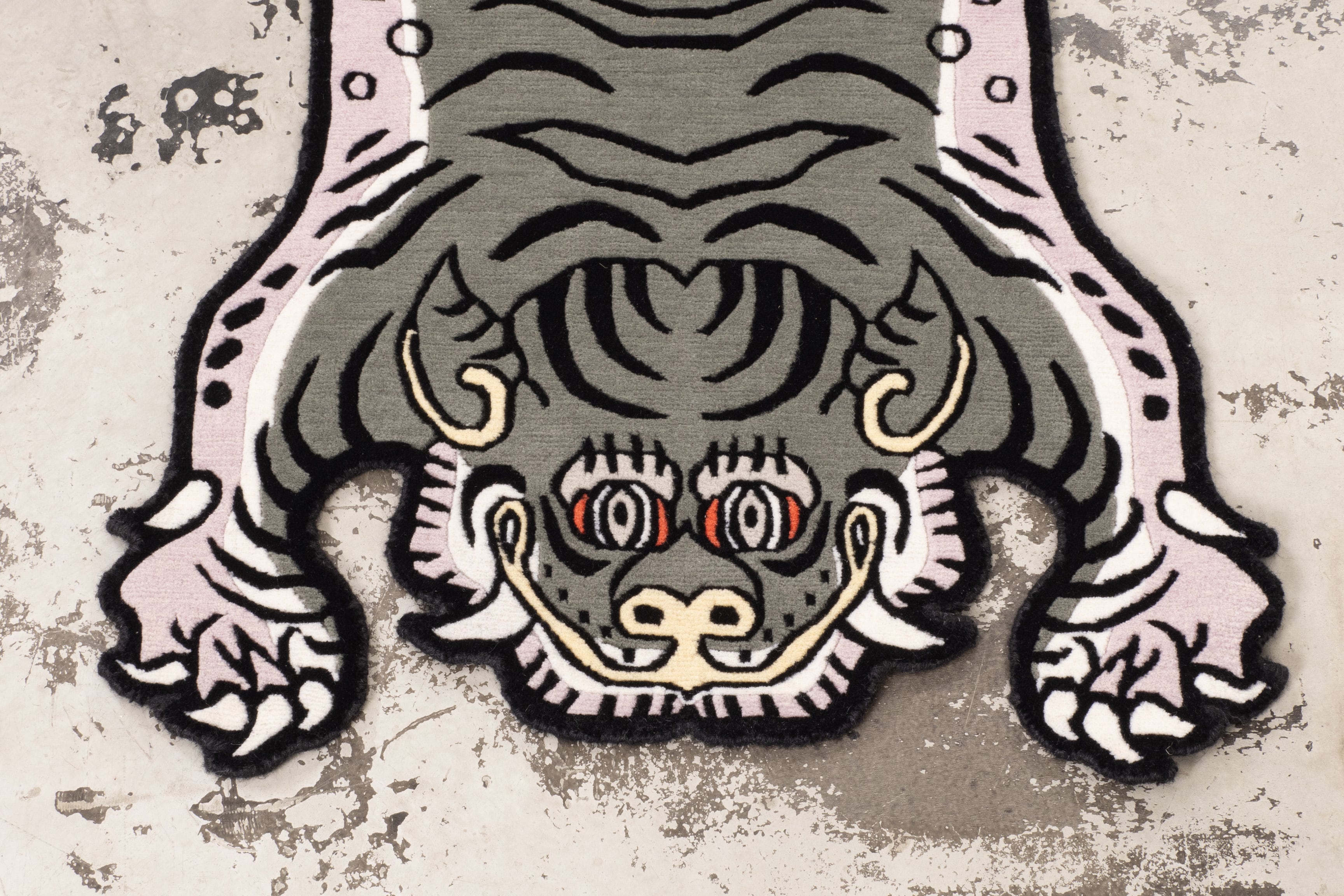 Tibetan Tiger Rug 《Sサイズ•ウール・オリジナル2・アラジン