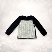 フェアリーグランジ コケットコア 刺繍レース トップス