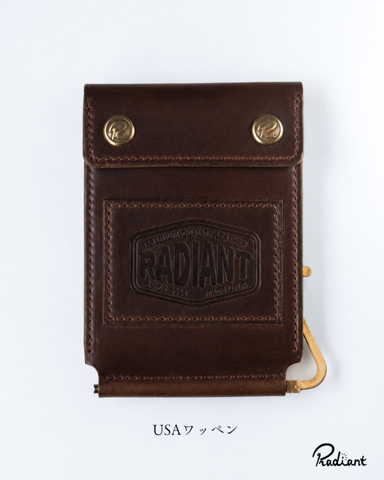 money clip / RW-09 Chromexcel 「CHOCO」