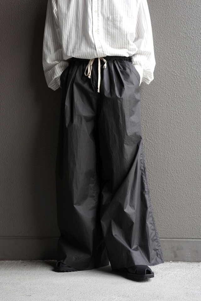 O project【WIDE TROUSERS TYPEWRITER  -Dark Gray-】