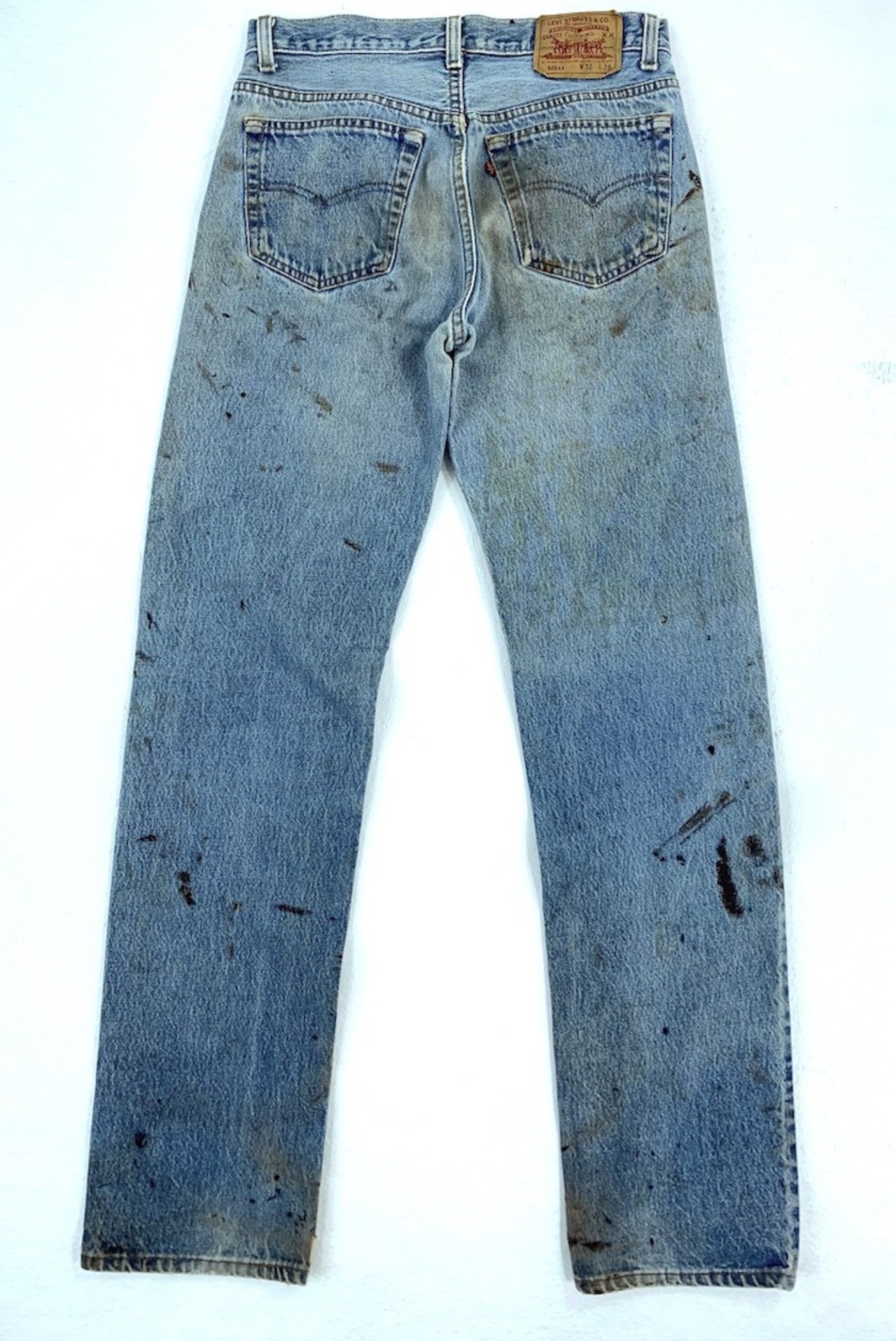 066リーバイス Levis501 レギュラー 古着 1991年米国製刻印552  W79cm(ぐるり）L84cm(股下） メンズ