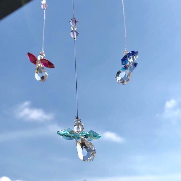 スワロフスキーサンキャッチャークリスタルライトサファイア