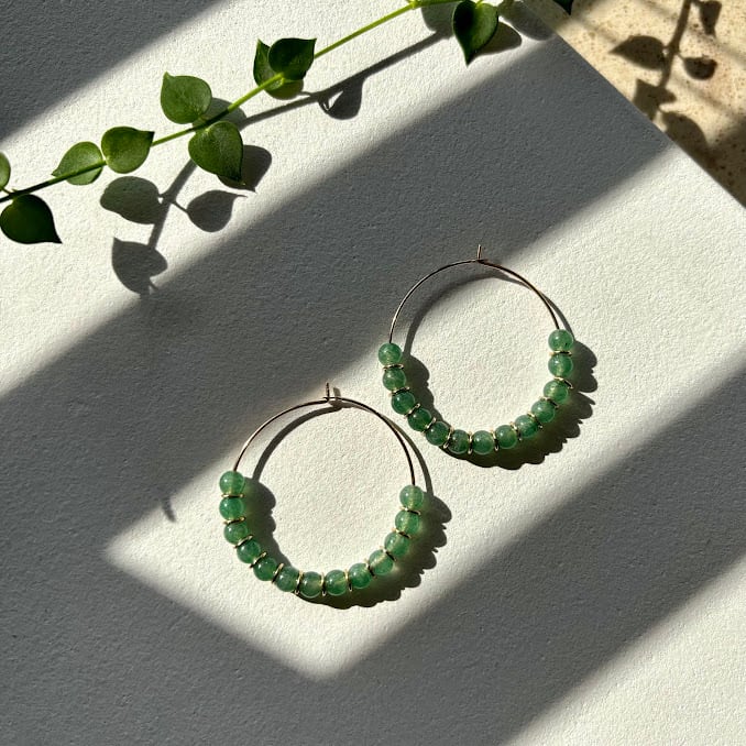 hoop with green (K14GF)