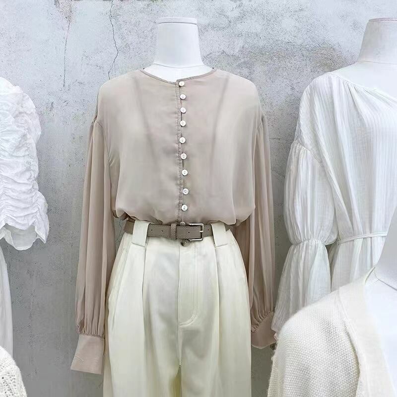 シアーブラウス AJ2205-714