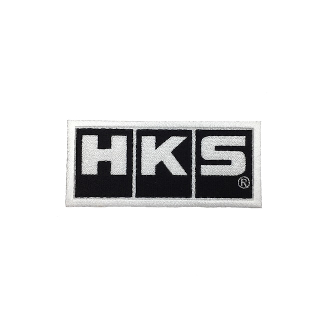 HKS PATCH HKS LOGO BLACK No.141