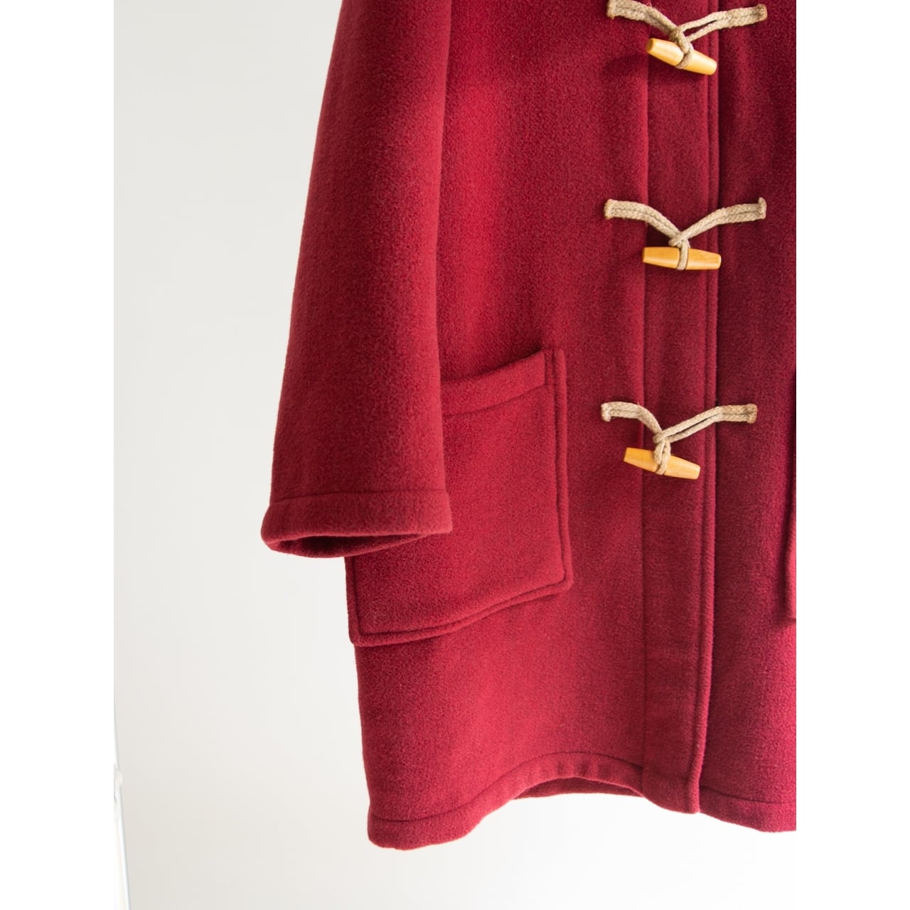 【Brompton】Made in England Wool-Nylon-Cashmere Duffel Coat（ブロンプトン 英国製ウールナイロンカシミヤ ダッフルコート）