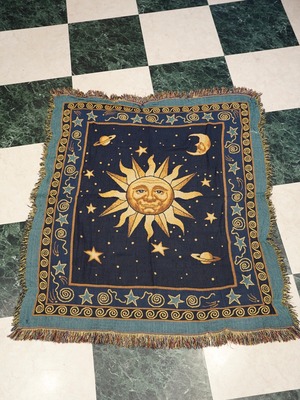 Vintage rug (Sun&Moon)