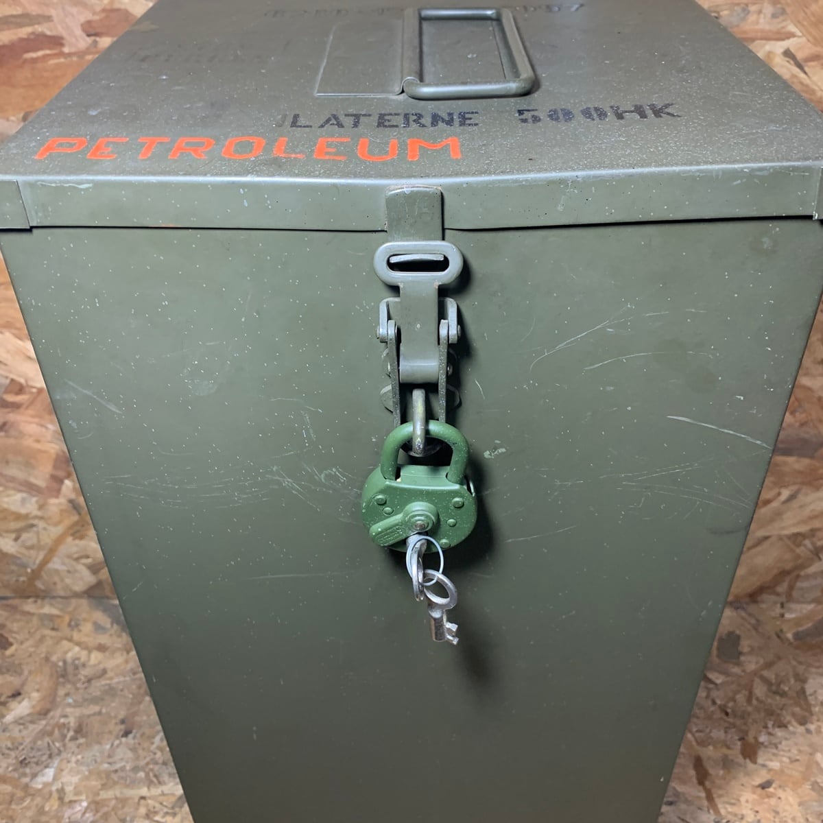 1960 軍用BOX ドイツ軍 アーミー PETROMAX HK500 829/500CP ケロシン