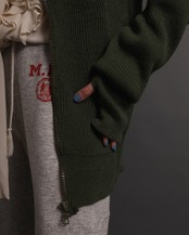 1970-80’s Military / Driving Knit Cardigan