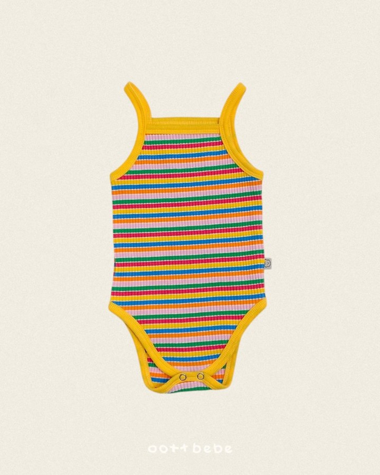 [oottbebe] Rainbow Strap Sleeveless Bodysuit / [오뜨베베] 무지개끈나시슈트