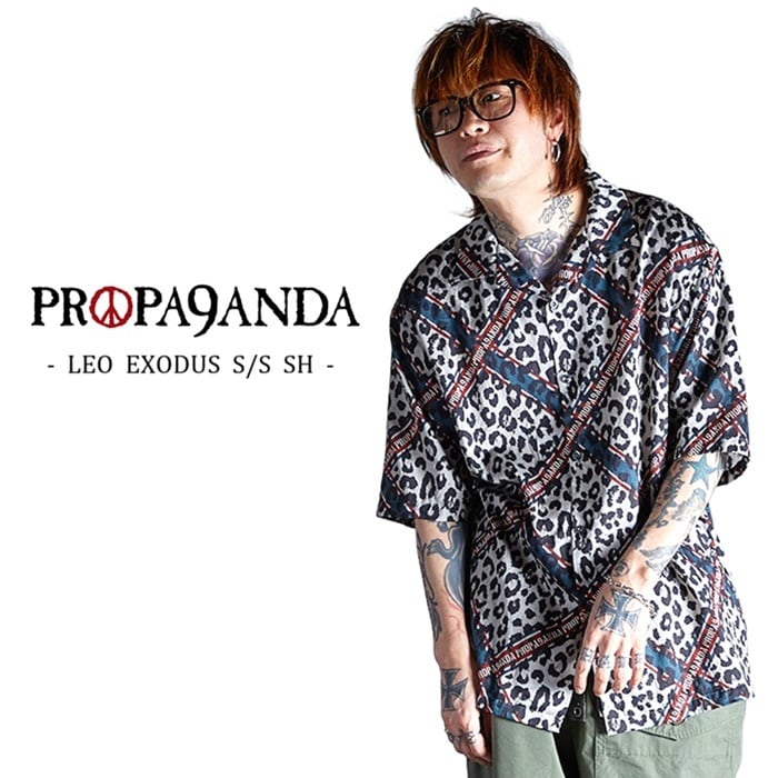 40%OFF SALE】PROPA9ANDA / プロパガンダ「LEO EXODUS S/S SH」半袖