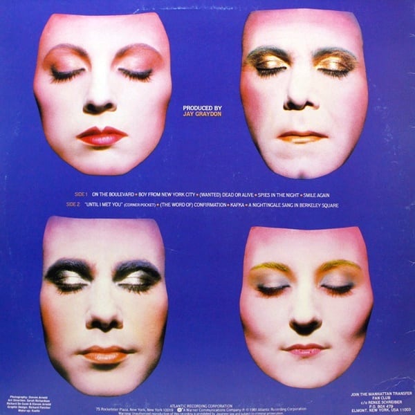 The Manhattan Transfer / Mecca For Moderns [P-10982A] - 画像2