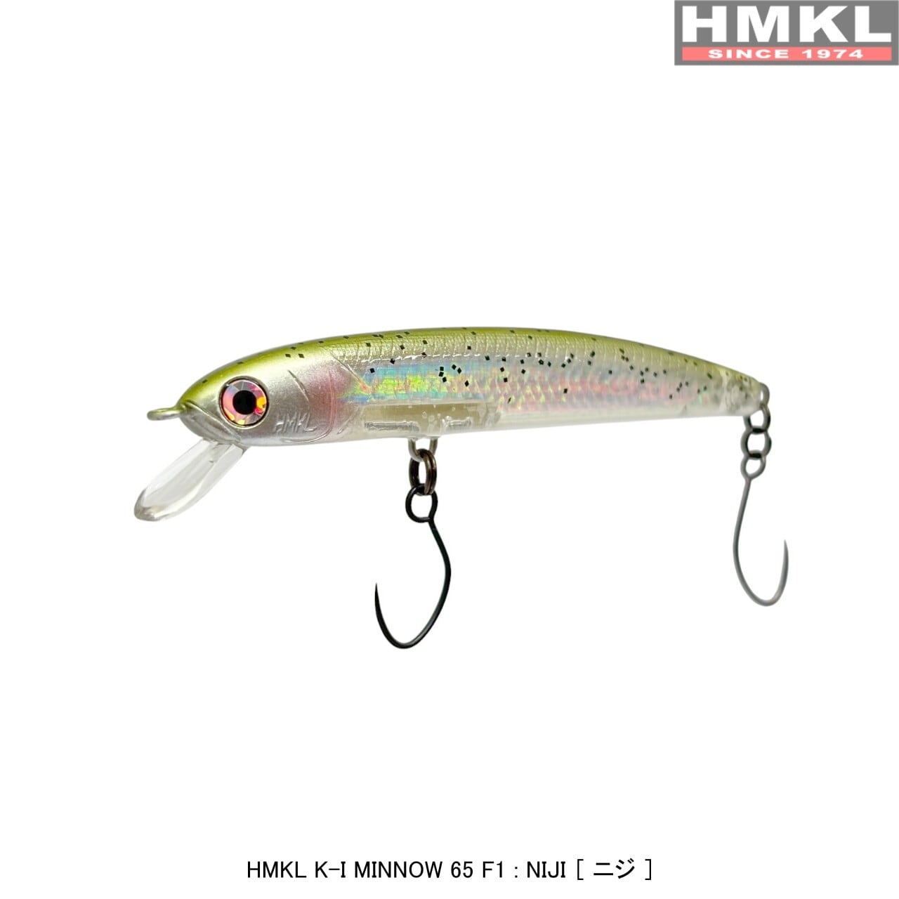 【エリアトラウト】HMKL ハンクル K-I Minnow 65 F ミノー 88522dbee2127a7d23b5c137e48a26