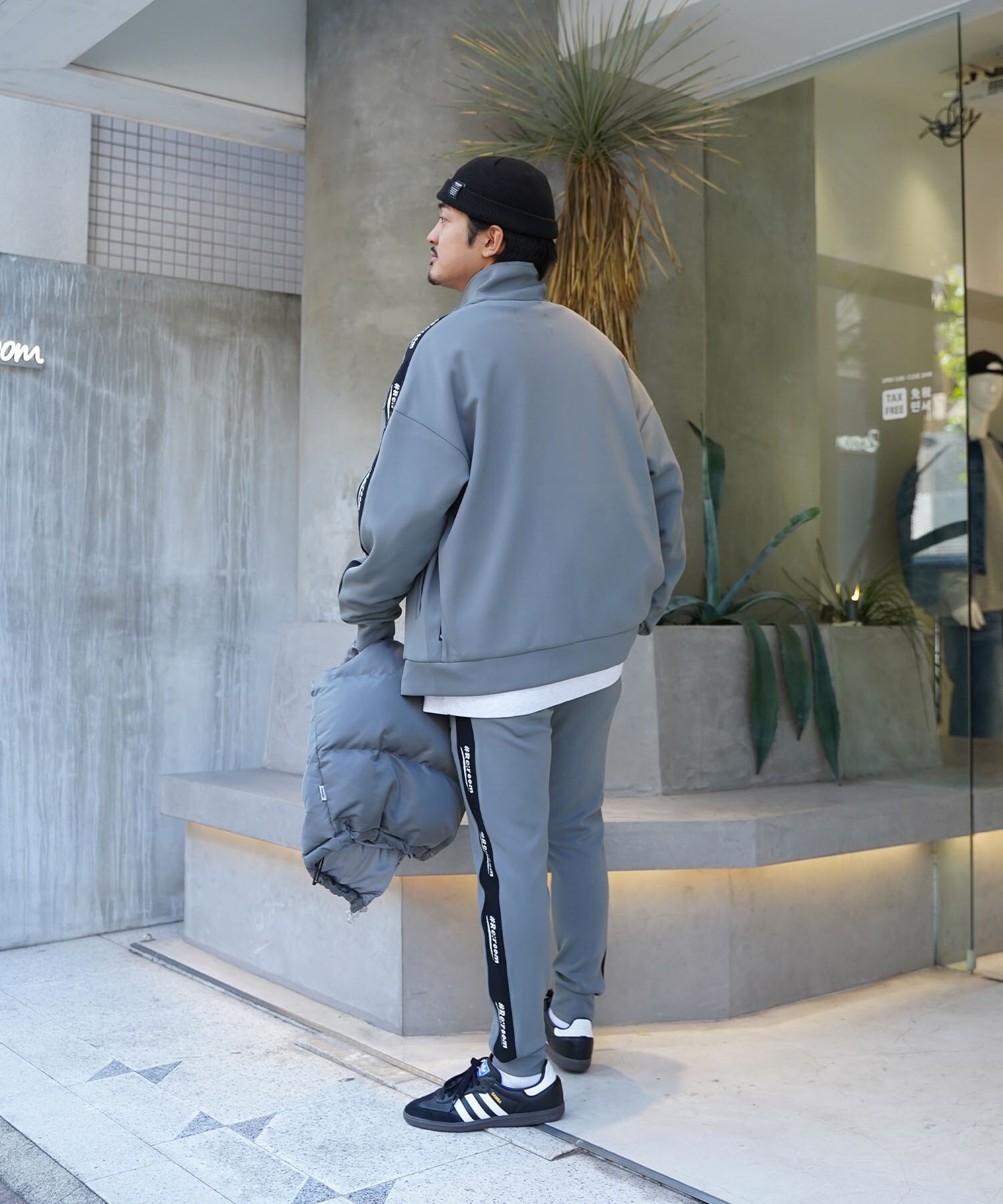 Re:room】LOGO SIDE LINE TRACK JACKET［REJ115］ | #Re:room（リルーム）