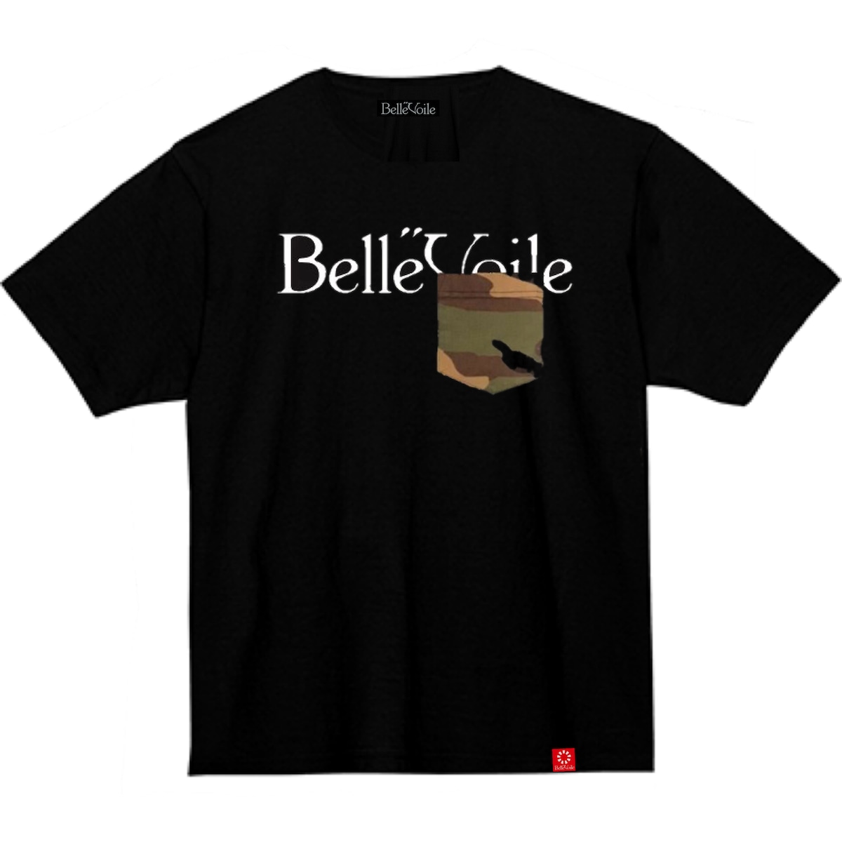 迷彩ポケットTシャツ | Belle