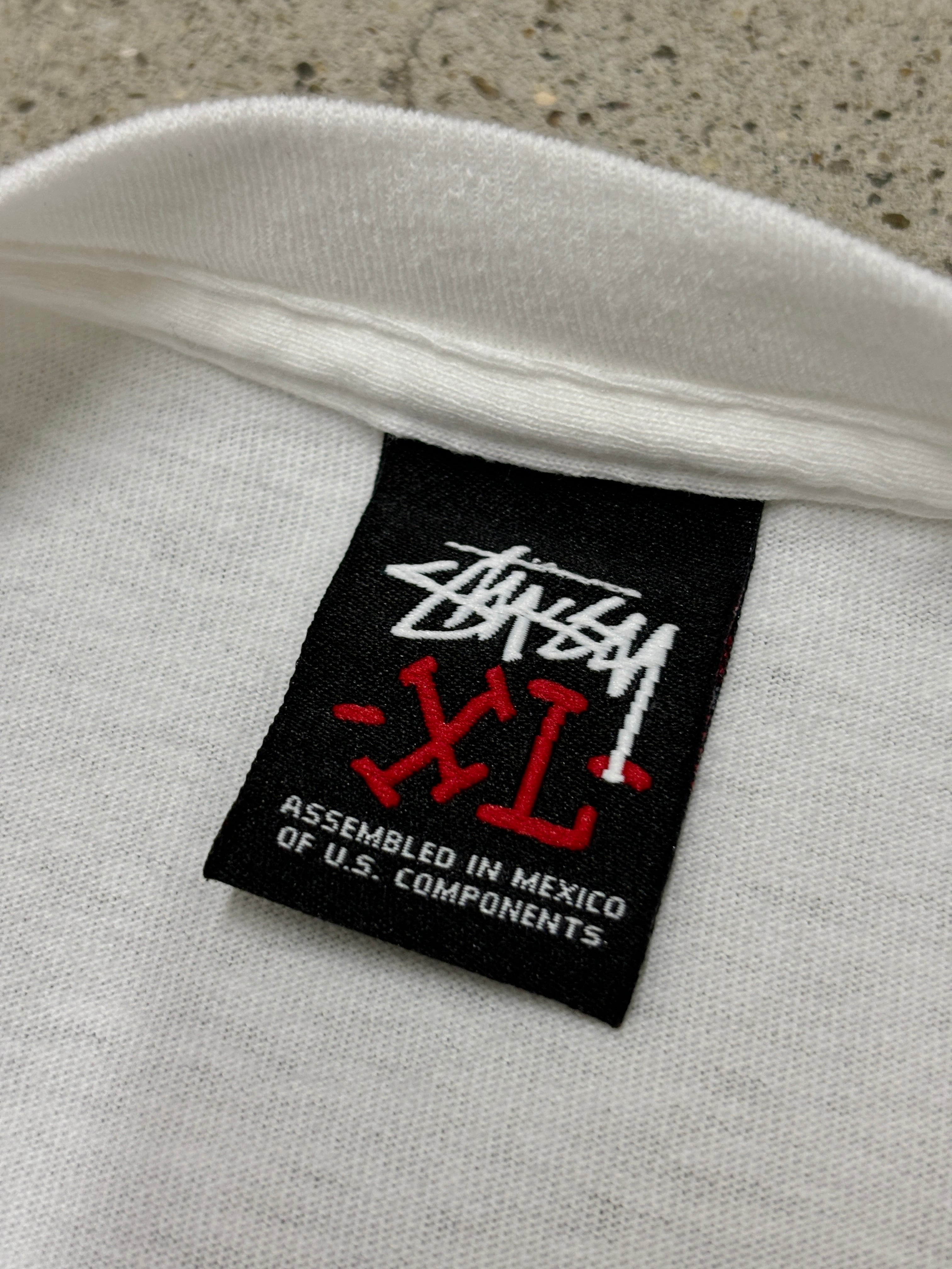 【激レア】 Stussy Ren & Stimpy グラフィック T 黒　Ｌ 00 s STUSSY × THE REN & STIMPY SHOW/Character print Tee/XL