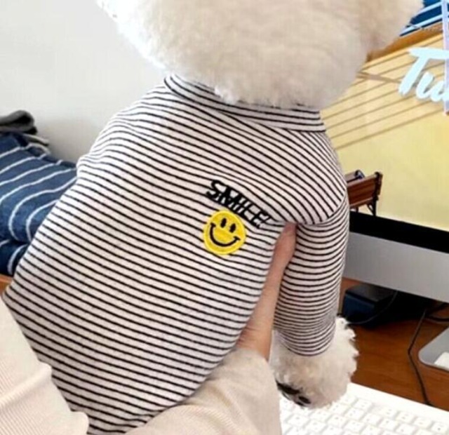 おすすめ☞《予約》1102151 ★HOT★smileワッペンボーダーインナー