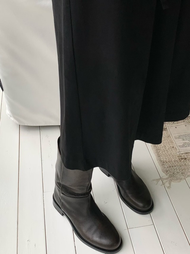 (予約) verveine / Nomad suede sleeveless dress 2color