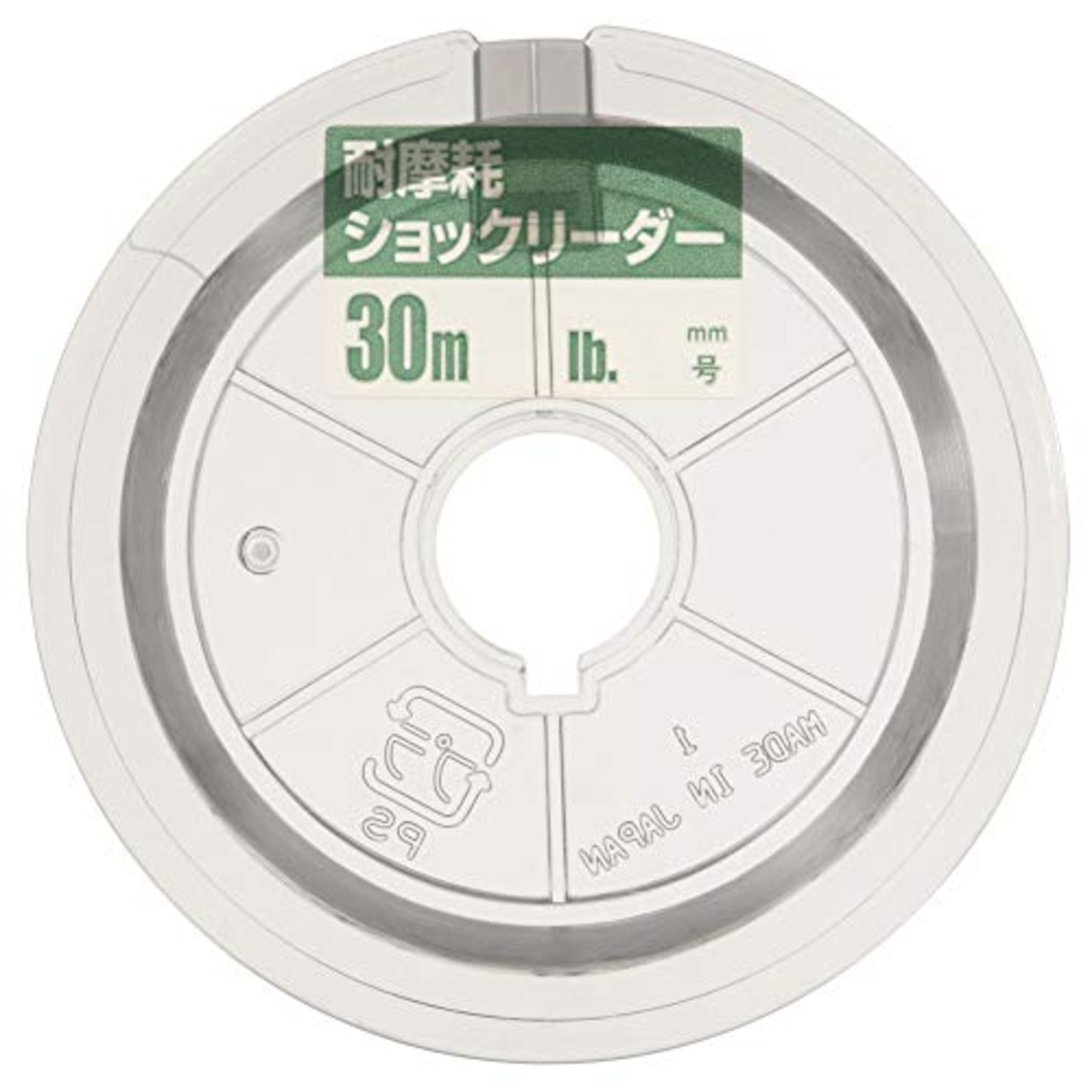 ヤマトヨテグス(YAMATOYO) リーダー 耐摩耗 ショックリーダー ナイロン 30m 1.2号 5lb クリア