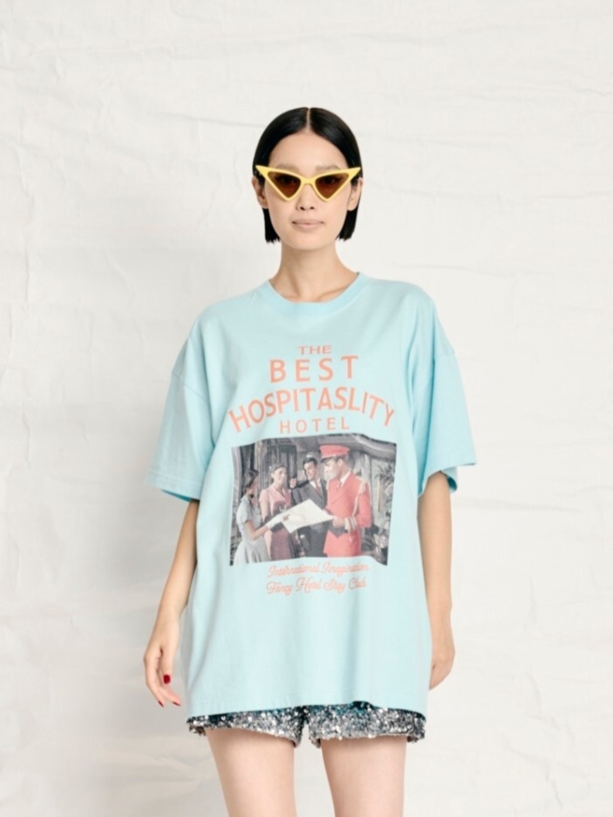 THOMAS MAGPIE　コットンロゴBIG Tシャツ
