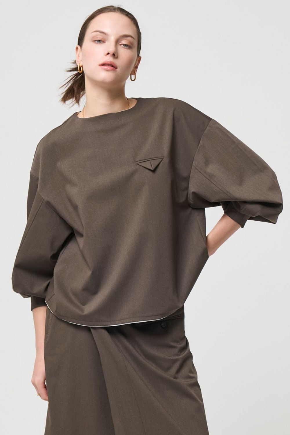 River Sheer Tops - PINK | seven dot - ライフスタイルECサイト -