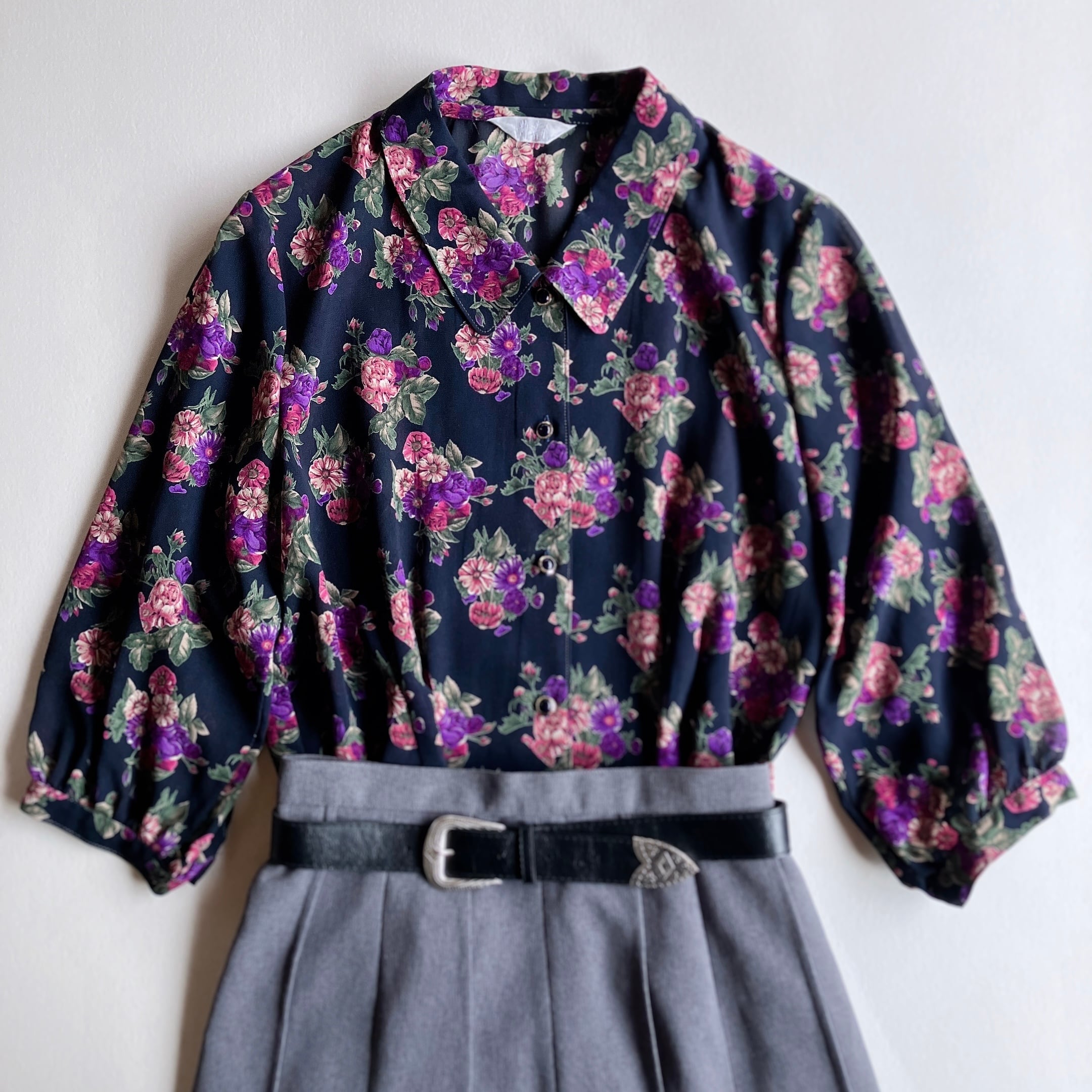 used レトロブラウス vintageブラウス♡ ブラウス | 古着屋mojo