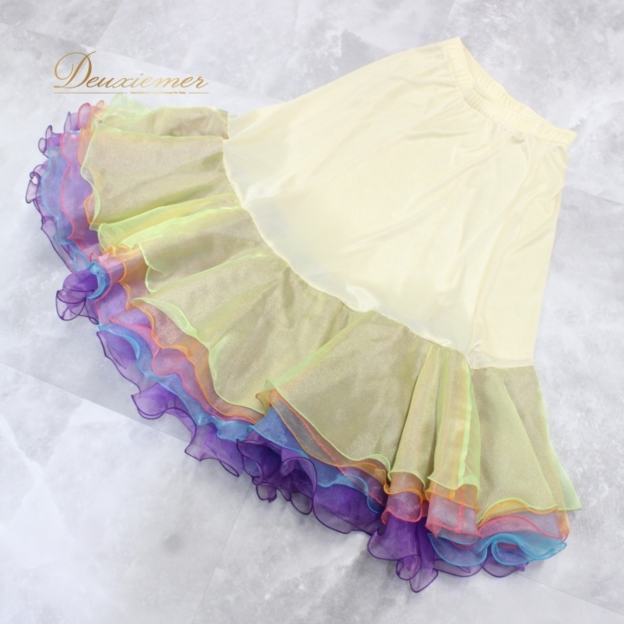社交ダンス 衣装 スタンダード スカート パニエ ペチコート 女性用 レディース オールシーズン ベージュ系 ブルー系 パープル系 ピンク系 イエロー系 無地 カラフル オレンジ系 おしゃれ ダンス 衣装 スカート 新作 イベント 発表会 練習用 ふんわり