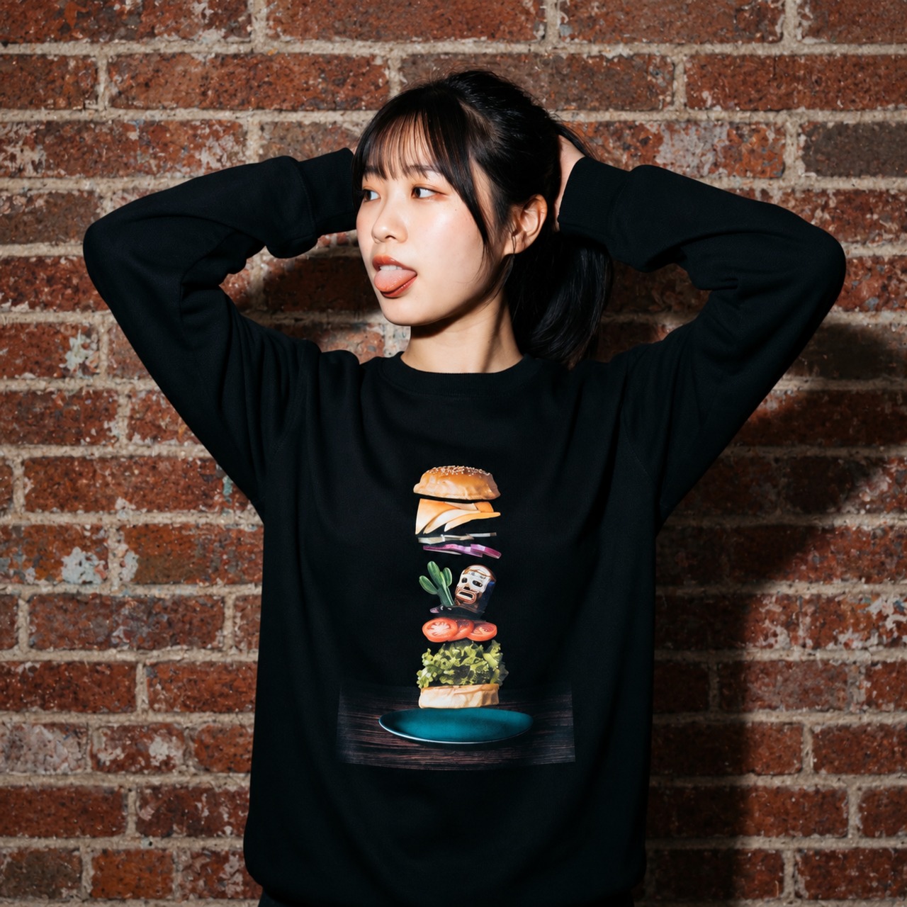 【長袖】Lucha burger