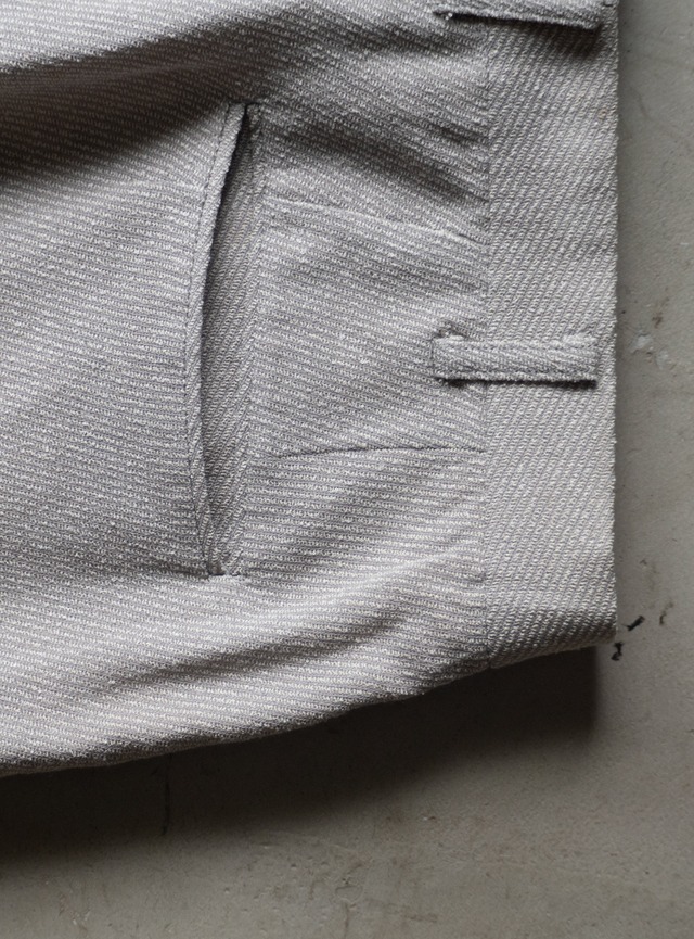 "BARRAGE" 1990s Wool rayon trousers