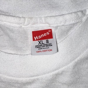 vintage 1990’s blank white tee