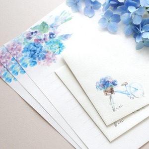 紫陽花の花束レターセット