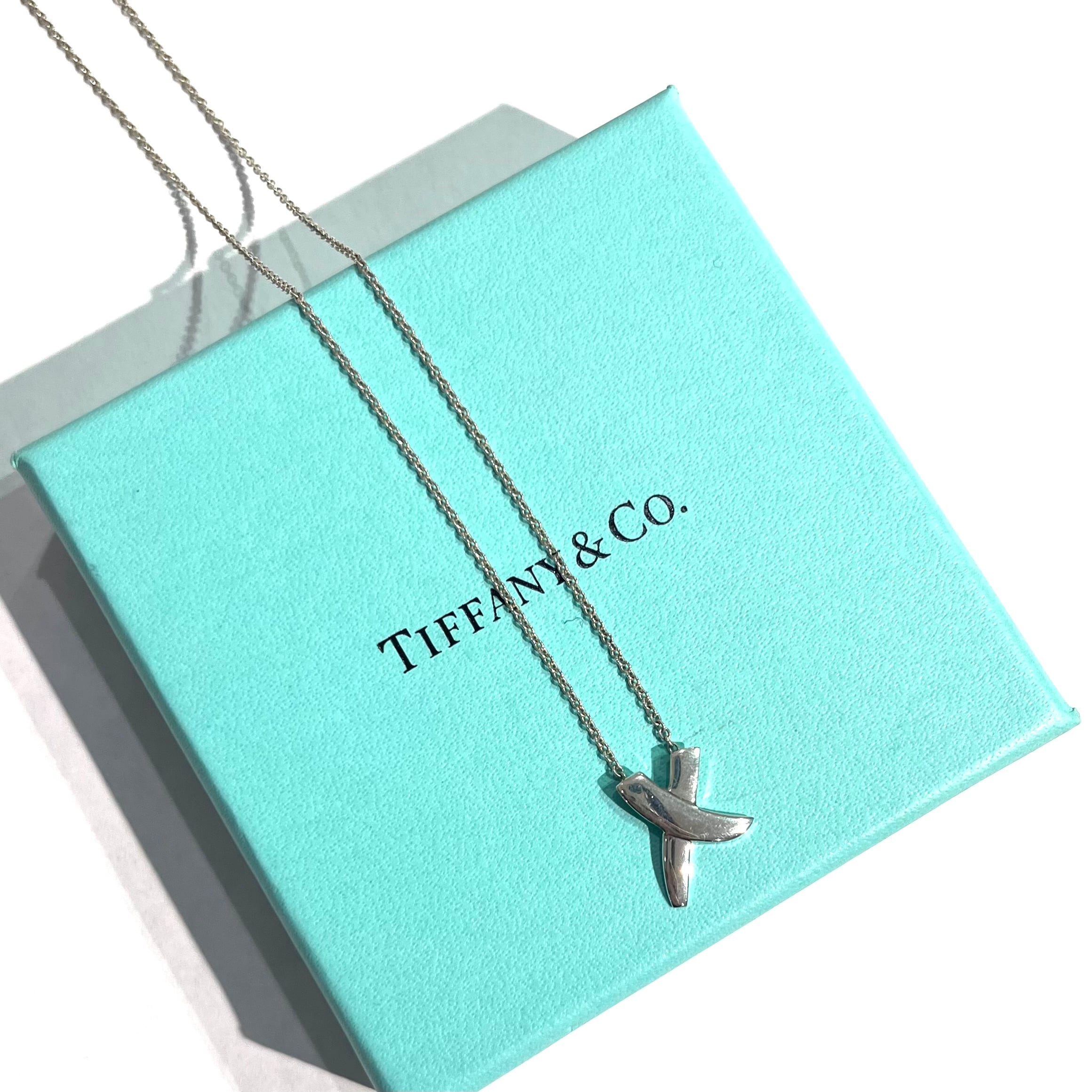 TIFFANY&CO.】パロマ・ピカソ X ペンダント ネックレス／シルバー925