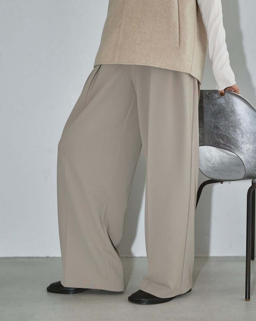 TODAYFUL トゥデイフル Doubletuck Twill Trousers    ANERCA