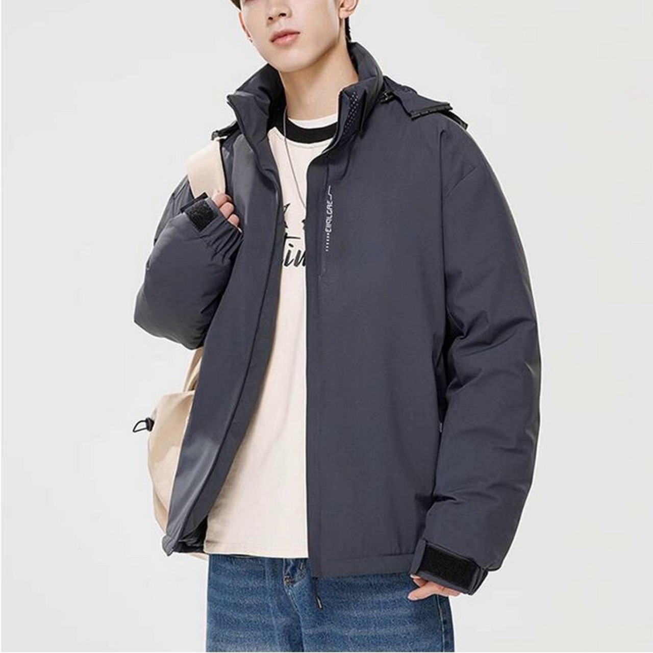 フード付き ダウンジャケット af0101