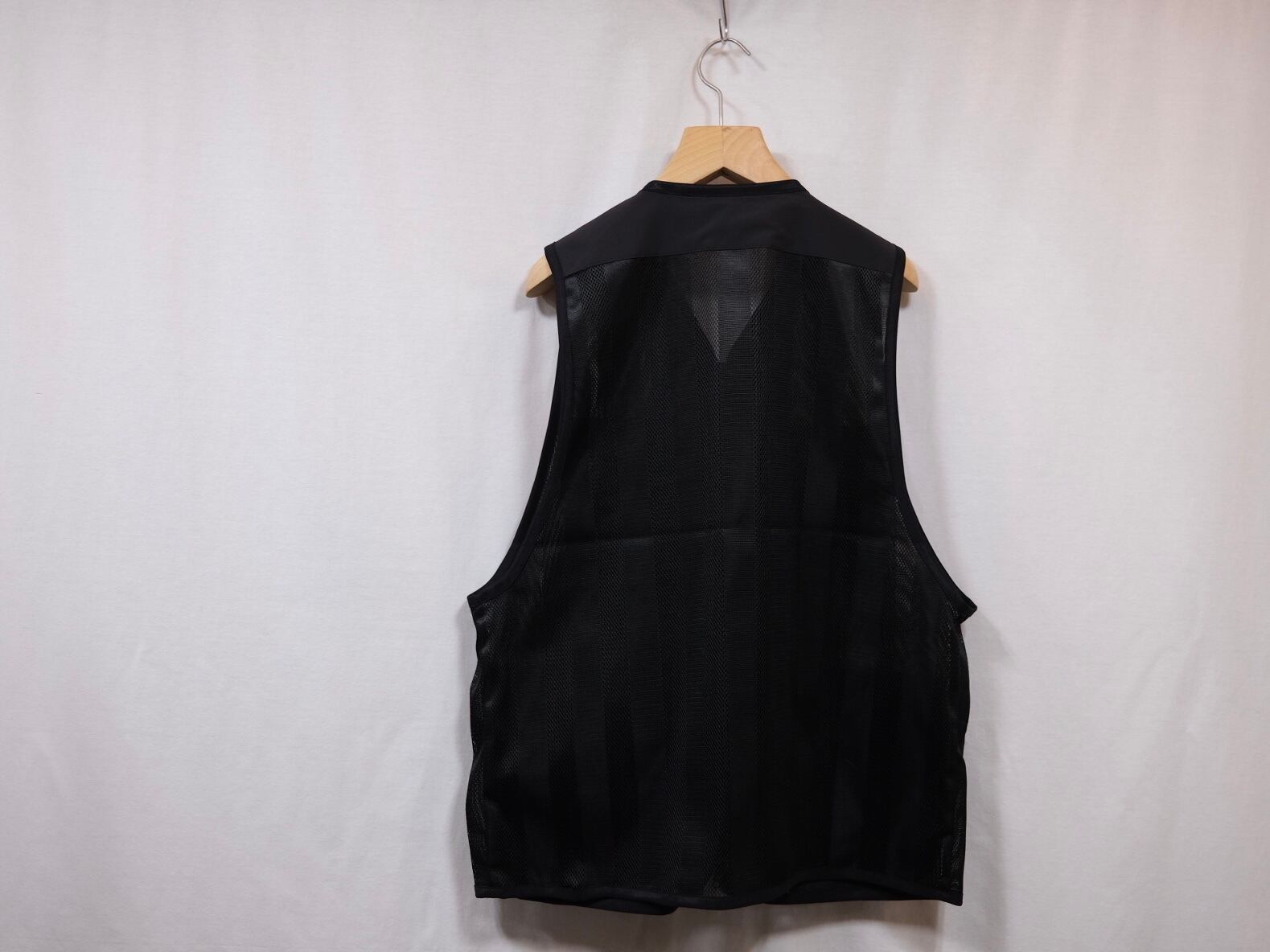 O-“ STRIPE MESH VEST” | Lapel online store
