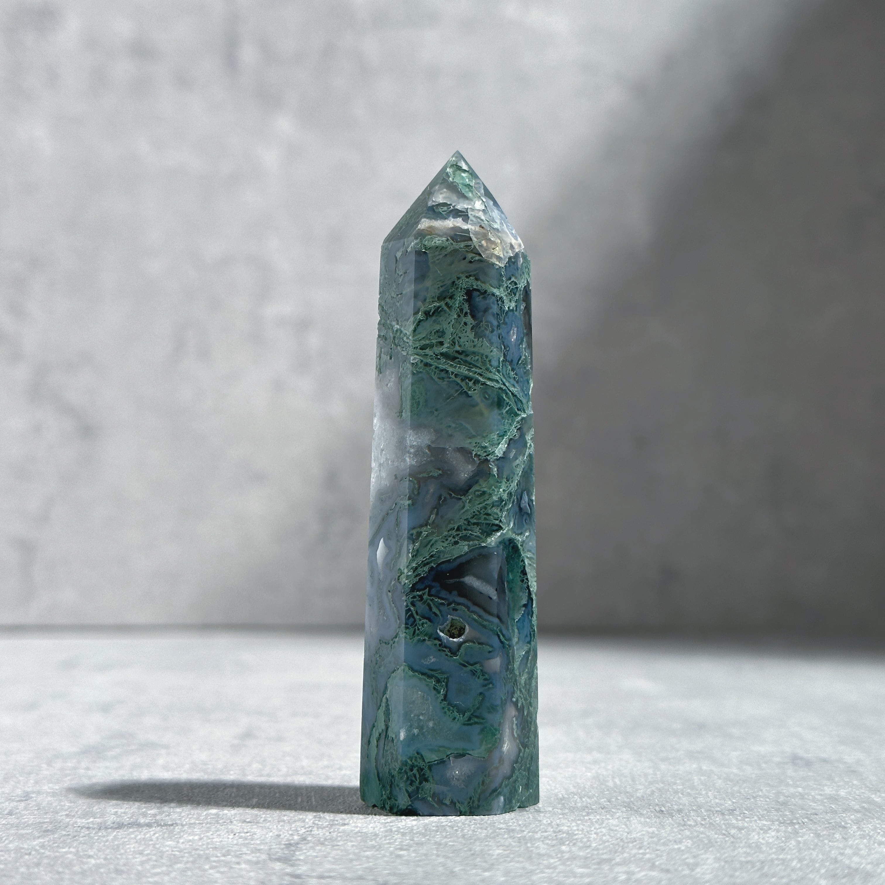 モスアゲート タワー11◇ Moss Agate ◇天然石・鉱物・パワーストーン