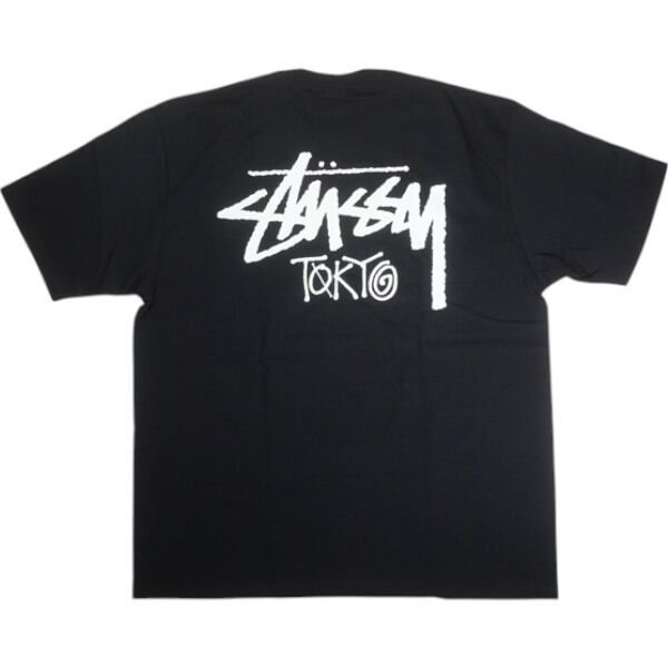 Size【XL】 STUSSY ステューシー STOCK TOKYO TEE BLACK 東京限定T