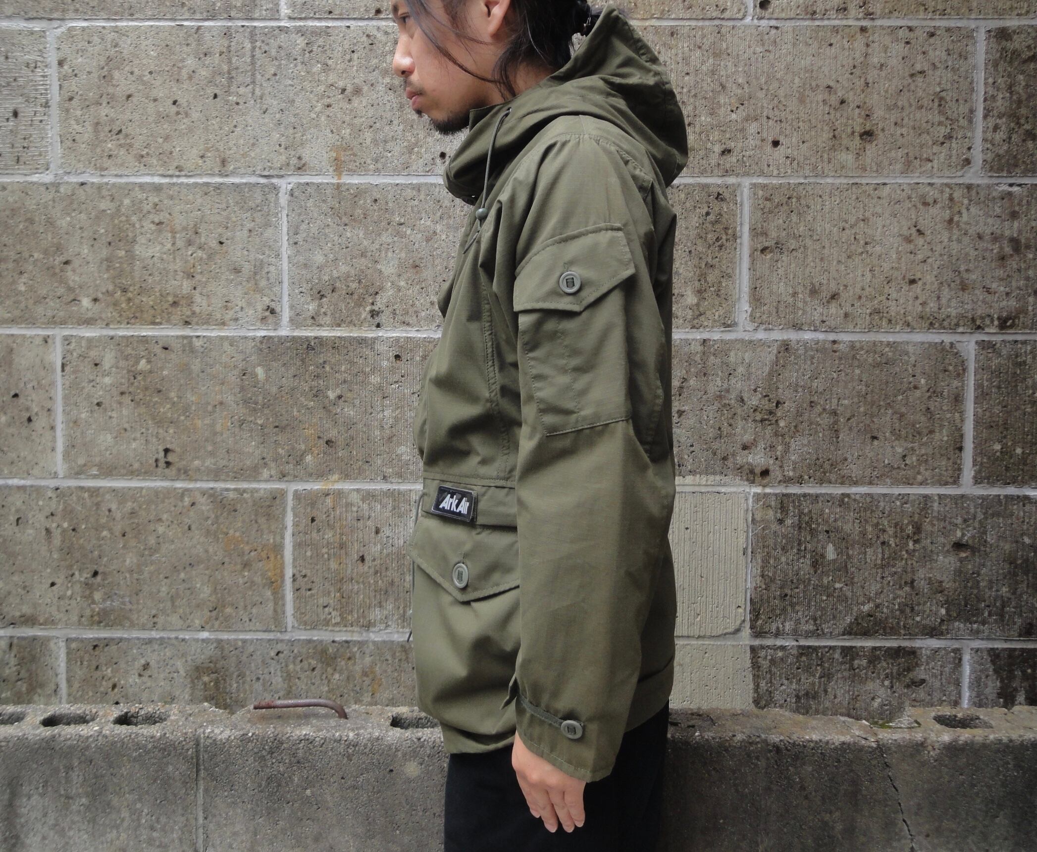 ArkAir (アークエアー) UNLINED SMOCK オリーブ | セレクトショップ 