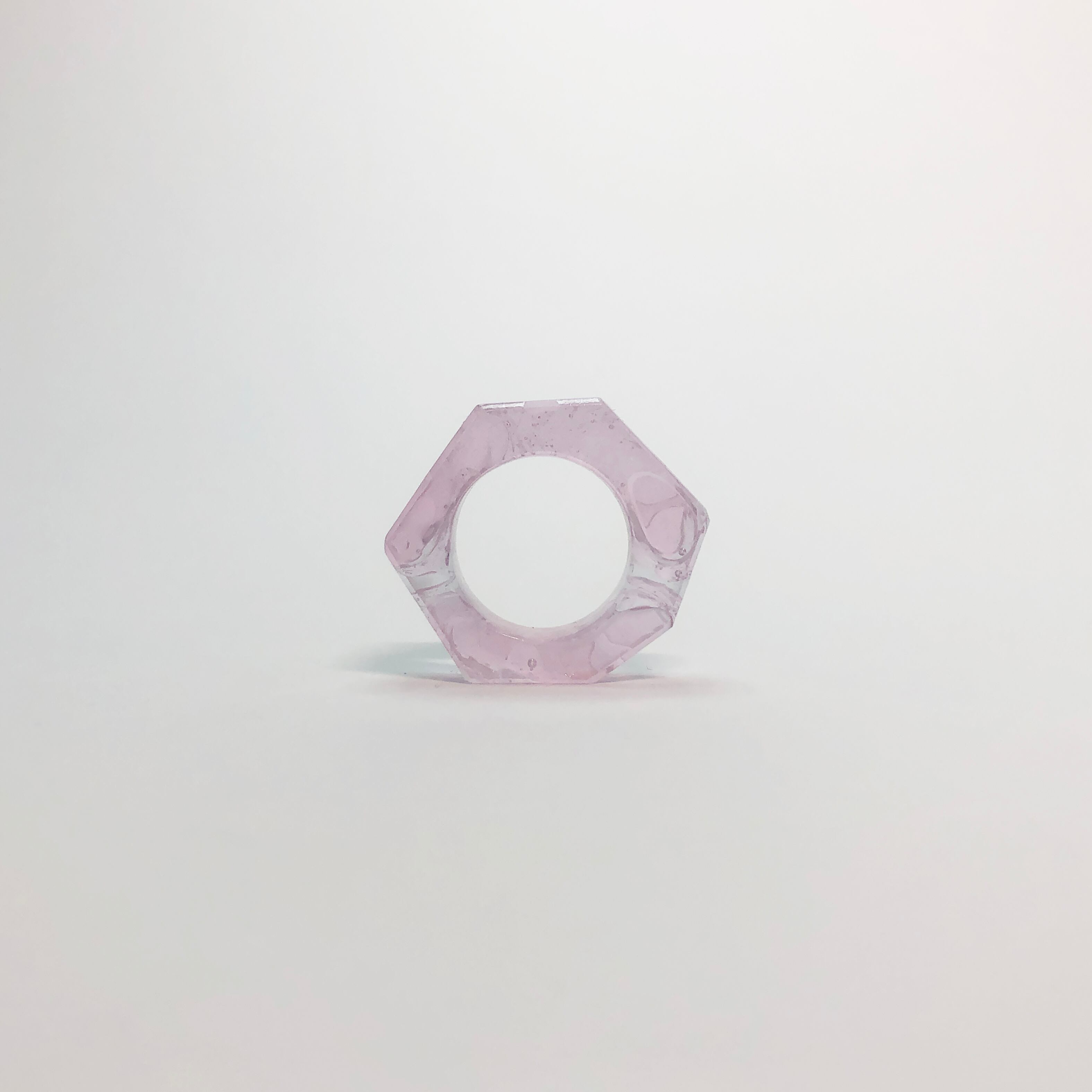SELF - glass ring - bi-color 05