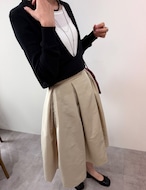 【新作5%OFF・3日間】Deep-Vneck Layered Knit_2colors