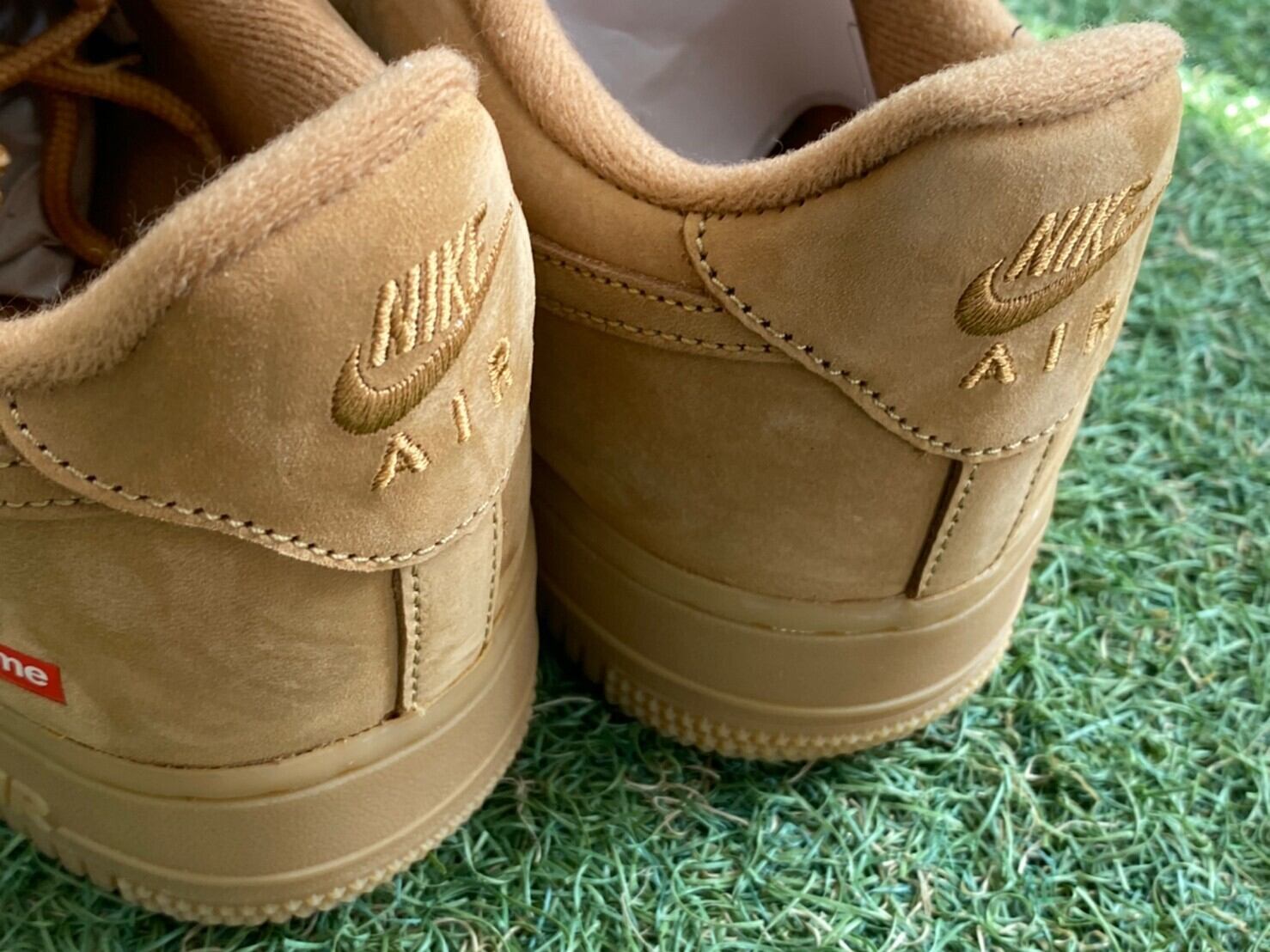 Supreme × NIKE AIR FORCE 1 LOW W SP FLAX/WHEAT DN1555-200 26.5cm 