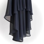 パドポワソン ドレープスカート 8色展開 L1200