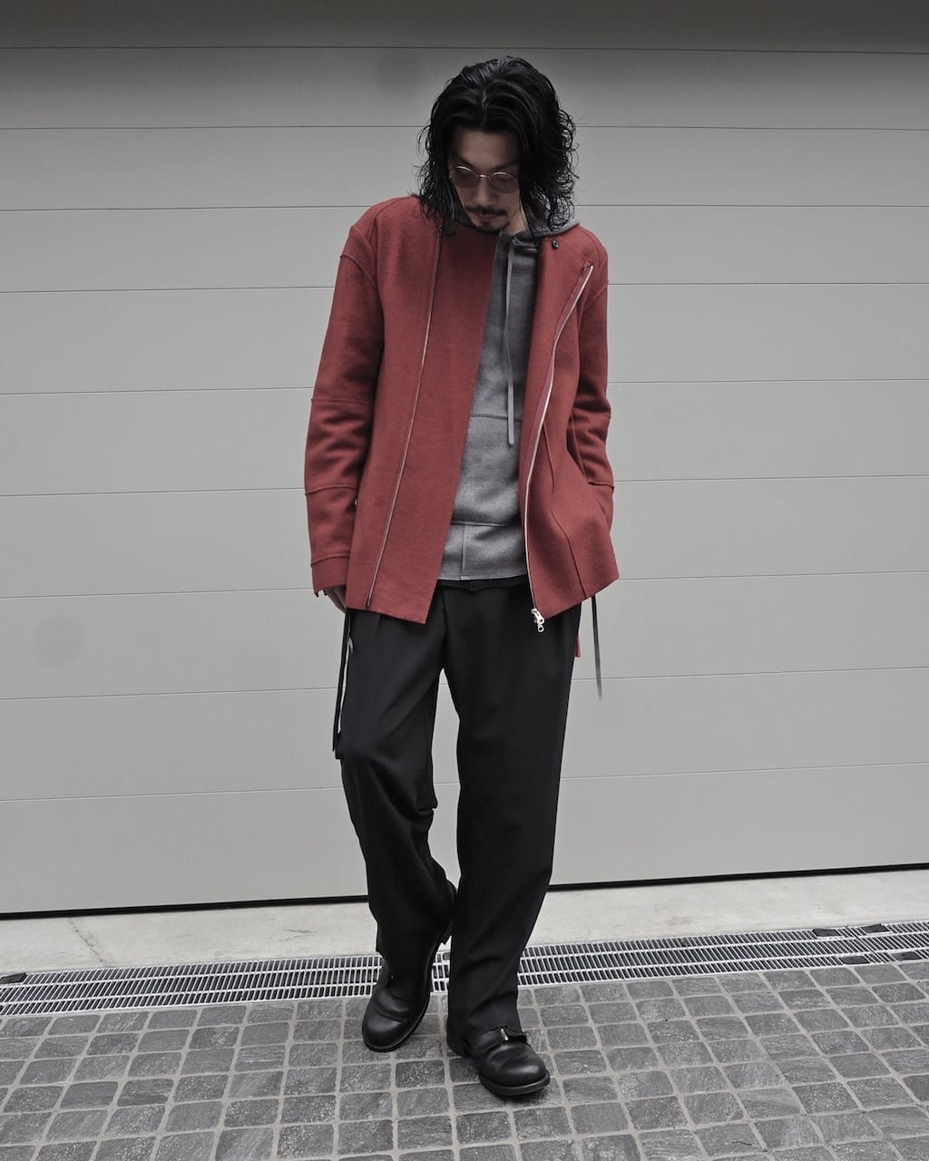 ASKYY / FRAGMENT RIDERS / DUSTY RED | ASKYY TOKYO FLAGSHIP
