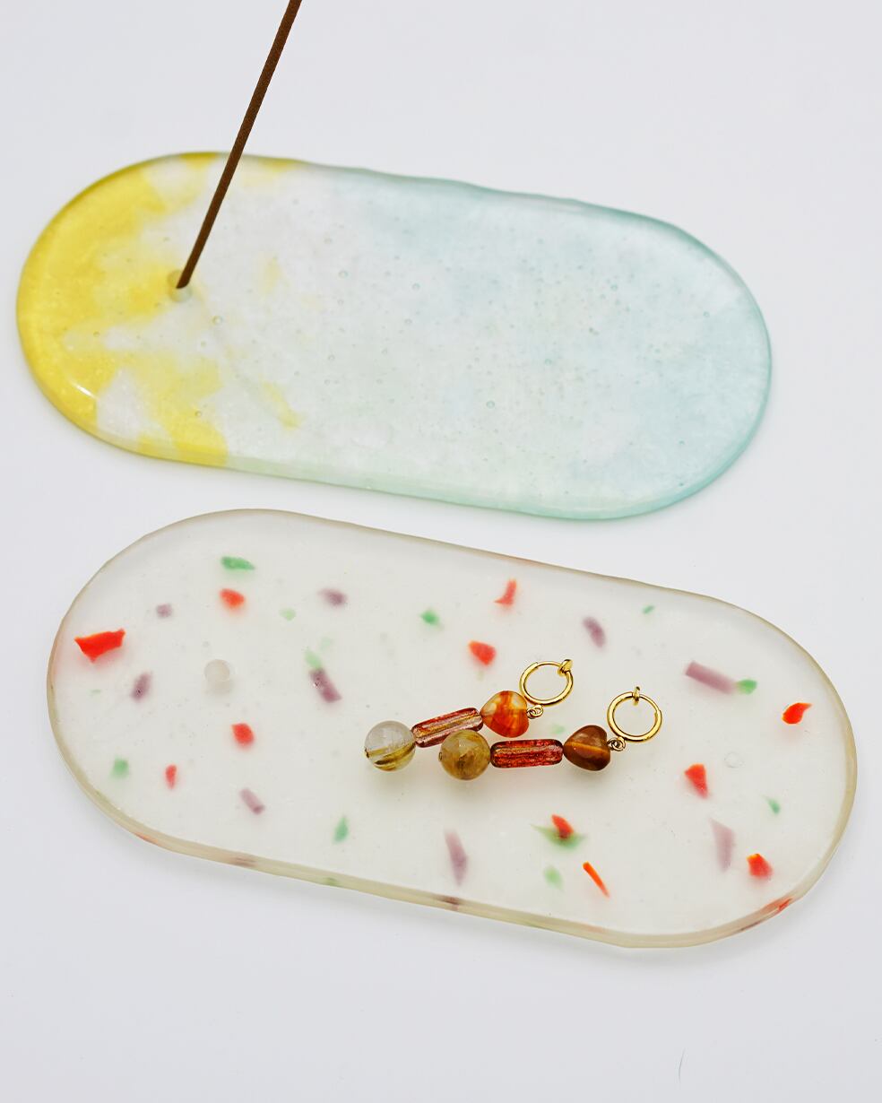 【sherbet】incense plate / pop shower
